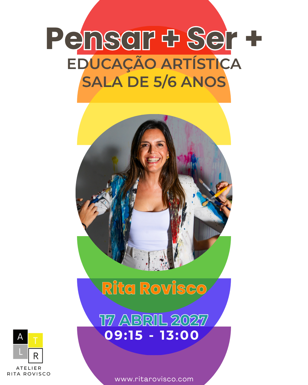 Evento de Educação • Pensar + Ser + • Educação Artística • Sala de 5/6 anos