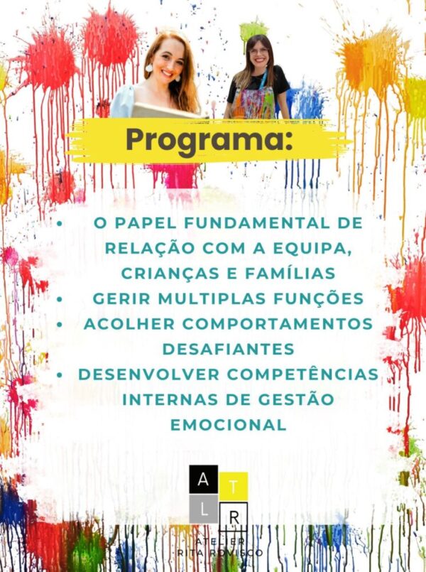 Evento de Educação • Pensar + Ser + • Auxiliares• - Image 2